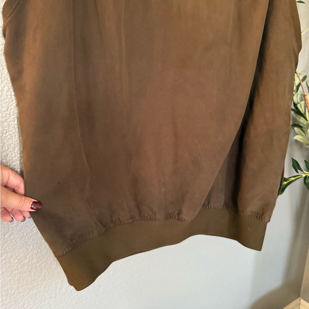 Zero Restriction Suede Golf Vest - image 7